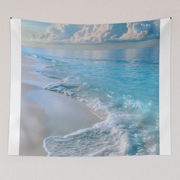 Item preview, The Shore Where Silence Turns Blue designed and sold by oanaunciuleanu.