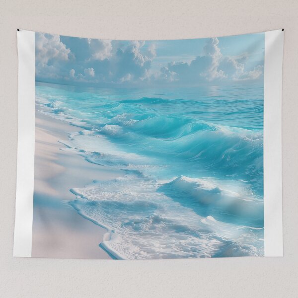 Item preview, The Shore Where Silence Turns Blue designed and sold by oanaunciuleanu.