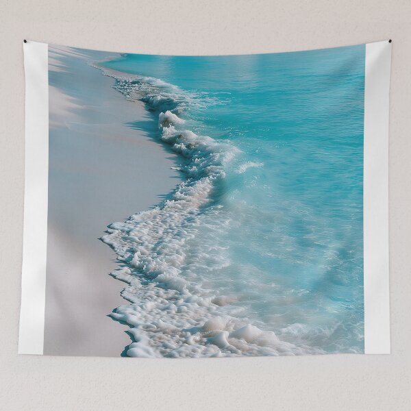 Item preview, The Shore Where Silence Turns Blue designed and sold by oanaunciuleanu.