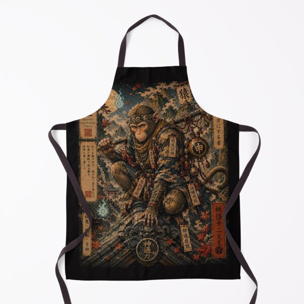 Item preview, Monkey Trickster – Thief of the Thousand Shrines | Yokai Zodiac Collection designed and sold by KMChronicles.