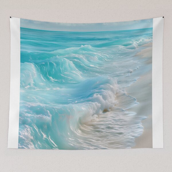 Item preview, The Shore Where Silence Turns Blue designed and sold by oanaunciuleanu.