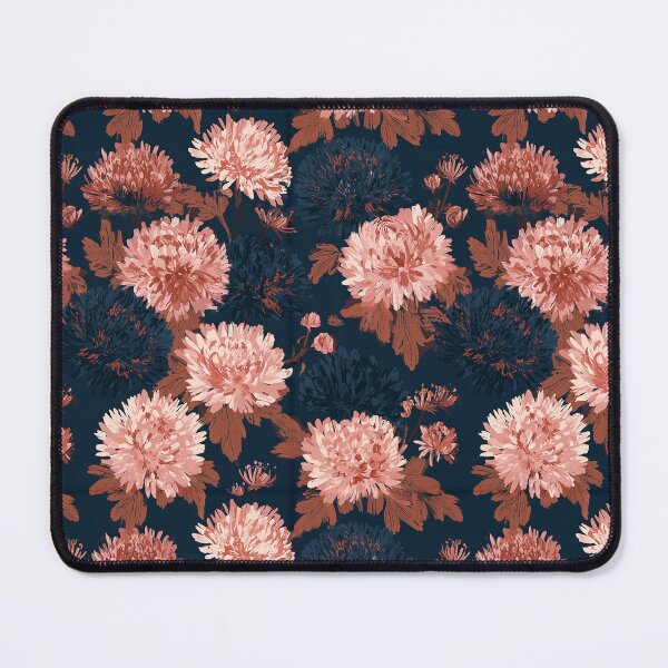 Item preview, Edgy Chrysanthemum Flower  - Botanical Garden Pattern  - Gifts For Wife designed and sold by RoyalStarsPatts.