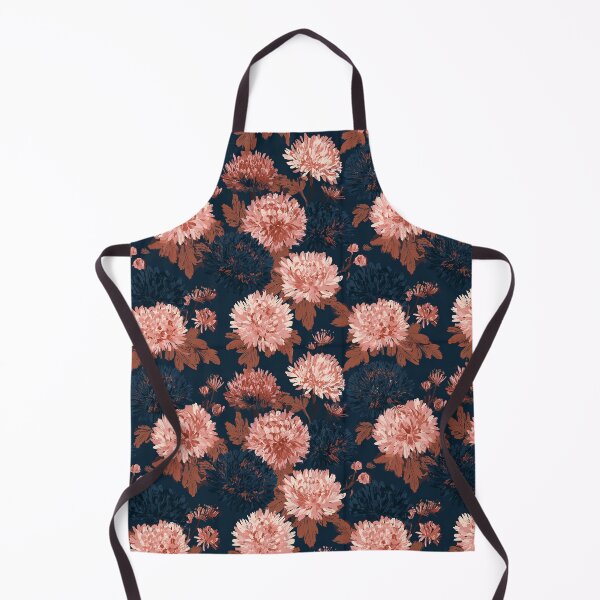 Item preview, Edgy Chrysanthemum Flower - Botanical Garden Pattern - Gifts For Wife designed and sold by RoyalStarsPatts.