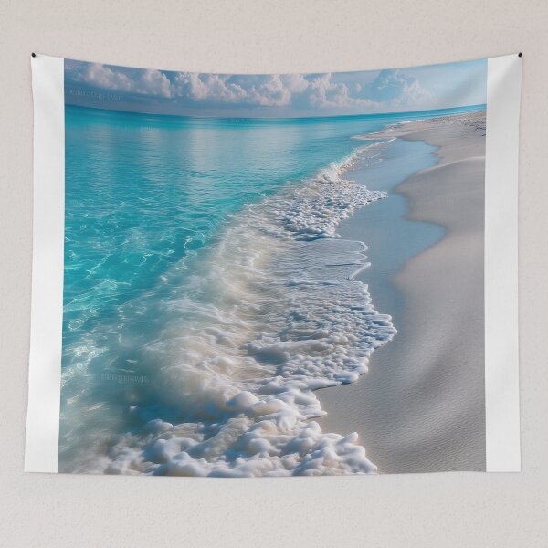 Item preview, The Shore Where Silence Turns Blue designed and sold by oanaunciuleanu.