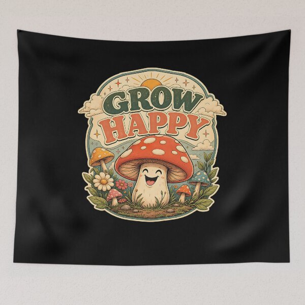 Item preview, Happy Mushroom designed and sold by FreshPixelArt.