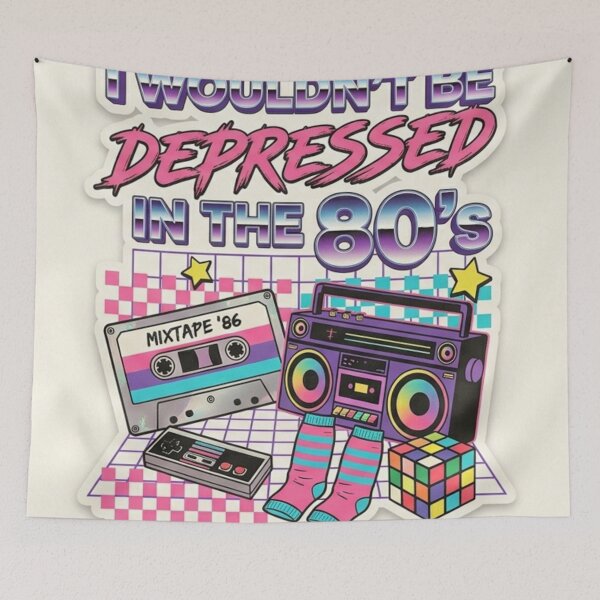 Item preview, 80's Music Beats Sad Brain designed and sold by dupreestabs.