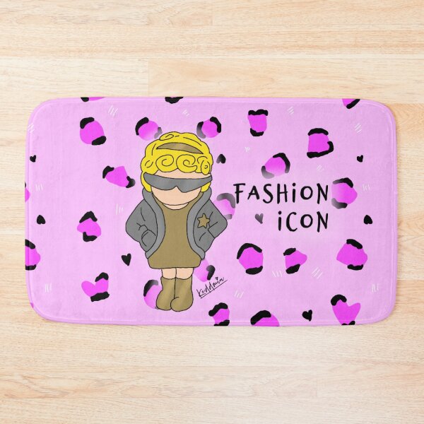 Item preview, Fashion icon Polly animal print by Olga Schembri  designed and sold by Keddmia.
