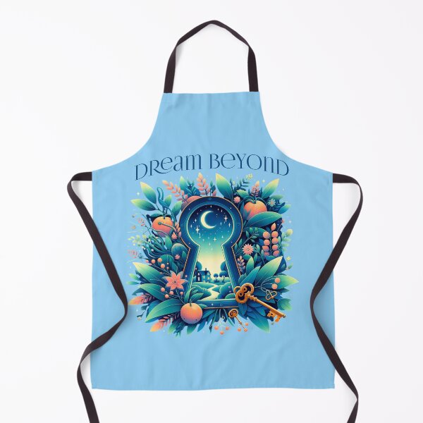 Item preview, Dream Beyond Fantasy Keyhole Cottage | Whimsical Dreamscape Nature Art designed and sold by Sachie's Studio.