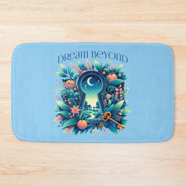Item preview, Dream Beyond Fantasy Keyhole Cottage | Whimsical Dreamscape Nature Art designed and sold by Sachie's Studio.