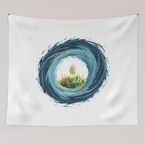 Item preview, A Garden Inside the Storm designed and sold by catcurio.