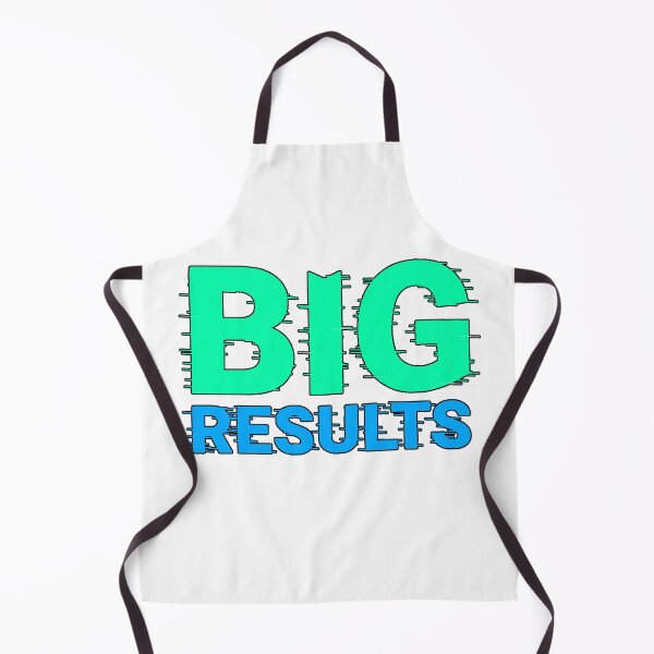 Item preview, Great Neon Results | Gym Glitch Motivational Quote designed and sold by AstronautMerch.