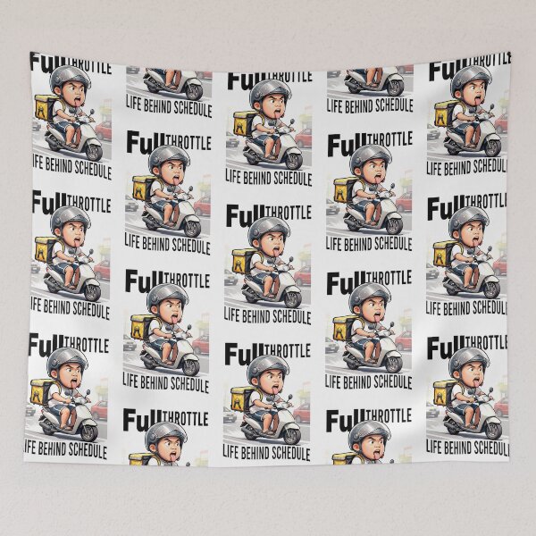 Item preview, Full Throttle — Life Behind Schedule designed and sold by BemzCorner.