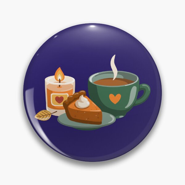 Item preview, Cozy Autumn Tea And Candle designed and sold by EvLip-Artist.