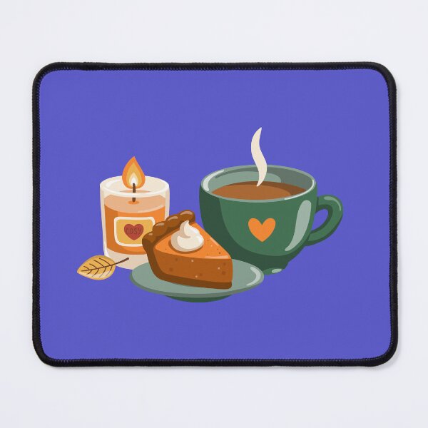 Item preview, Cozy Autumn Tea And Candle designed and sold by EvLip-Artist.