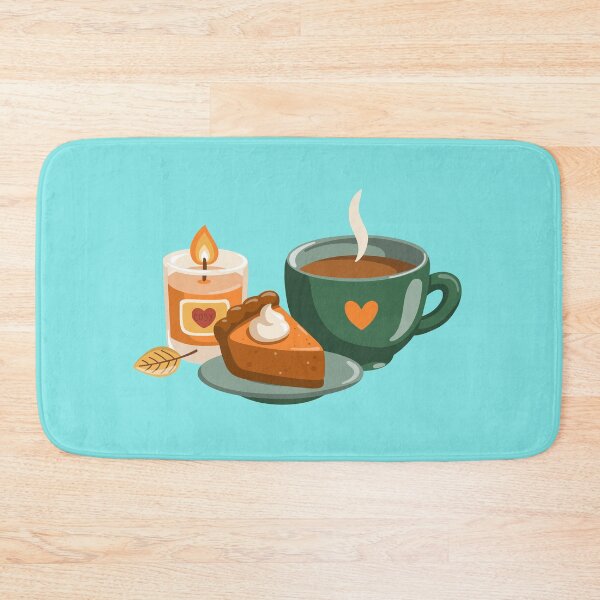 Item preview, Cozy Autumn Tea And Candle designed and sold by EvLip-Artist.