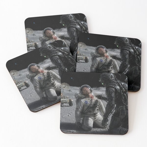 Item preview, Astronaut assimilated on the moon designed and sold by WiseBow.