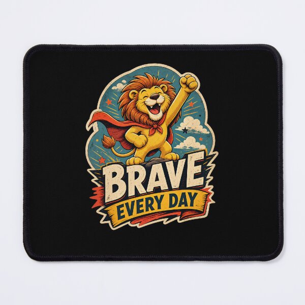 Item preview, Brave Little Lion designed and sold by FreshPixelArt.