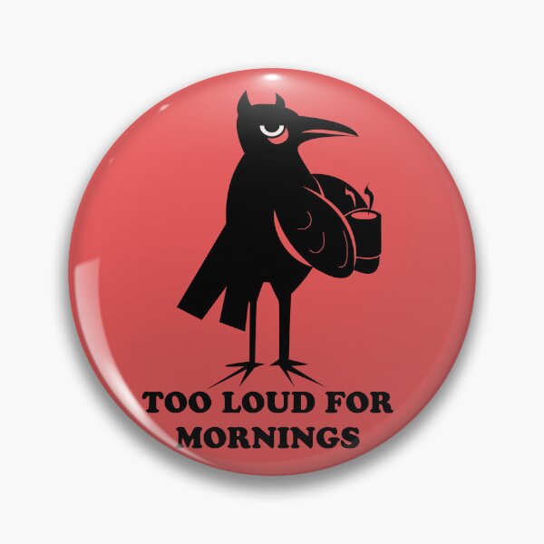 Item preview, Gothic rock - a crow drinking coffee designed and sold by beboplab.