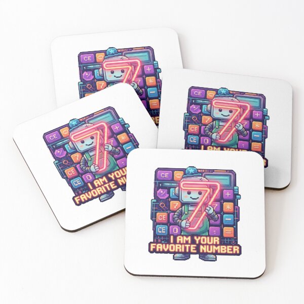 Item preview, I Am Your Favorite Number Sticker designed and sold by Imaginarium of Chaos falcon88 .