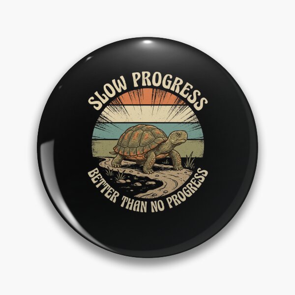 Item preview, Slow Progress Better Than No Progress Tortoise designed and sold by snowry.