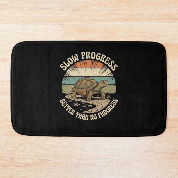 Item preview, Slow Progress Better Than No Progress Tortoise designed and sold by snowry.