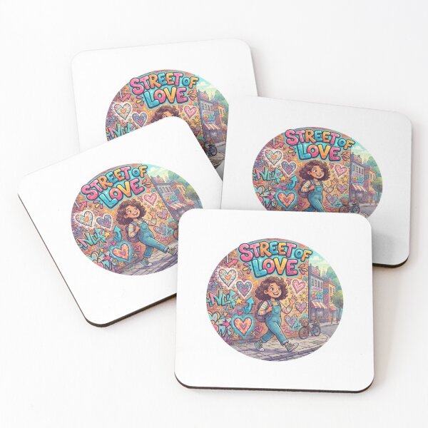 Item preview, Street Of Love Graffiti Sticker designed and sold by Imaginarium of Chaos falcon88 .