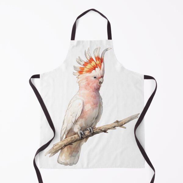 Item preview, Major Mitchell's Cockatoo Watercolour Illustration designed and sold by Jaruart.