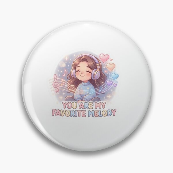 Item preview, You Are My Favorite Melody Sticker designed and sold by Imaginarium of Chaos falcon88 .