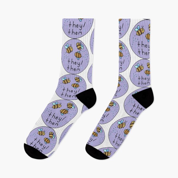 Item preview, They/Them Pronouns Bee designed and sold by 88cranes.