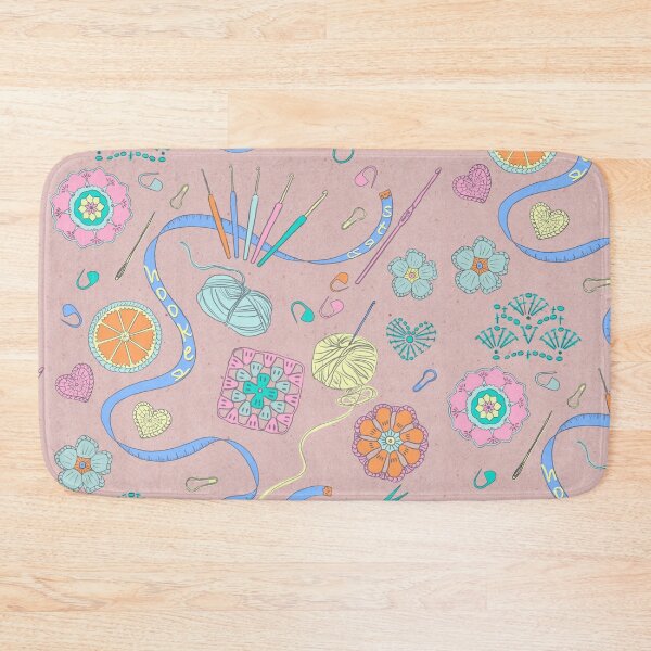 Item preview, Stay Hooked! Powder Pink Mode designed and sold by Sukilopi.
