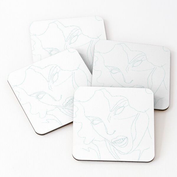 Item preview, Angry Woman's Face Line Art designed and sold by essentialink.