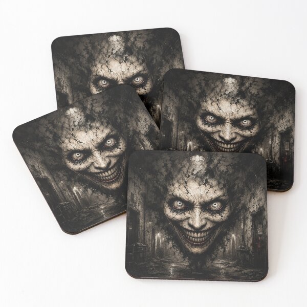 Item preview, Insane Watching Face Horror Art designed and sold by JabbiKamost.