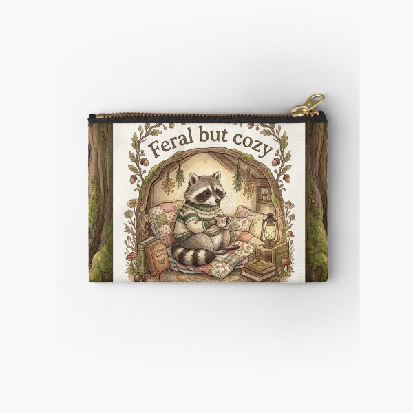 Item preview, Cottagecore Raccoon designed and sold by dupreestabs.