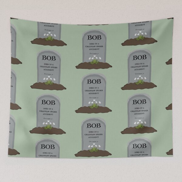 Item preview, bob's headstone from a tragic halloween accident designed and sold by liliianna.