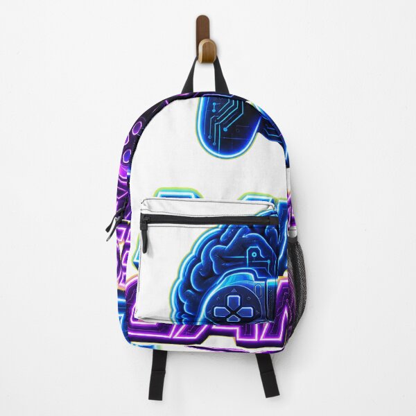 Item preview, MIND GAMES Neon Gaming | Cyberpunk Controller Brain Design designed and sold by Ahmed Nedji.