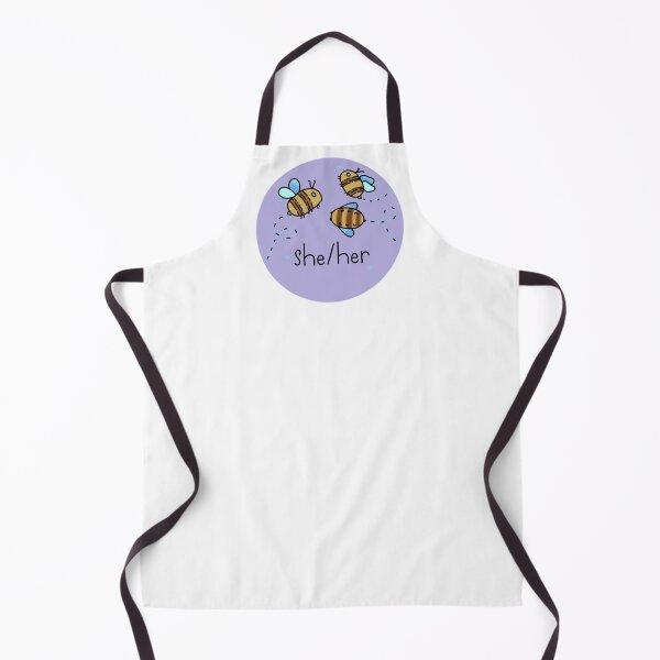 Item preview, She/Her Pronouns Bee designed and sold by 88cranes.