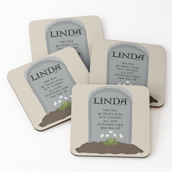 Item preview, linda's headstone with shoshana's description designed and sold by liliianna.