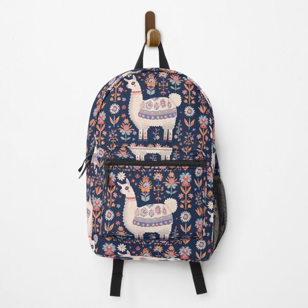Item preview, Scandinavian Folk Art, Floral Alpaca designed and sold by xiao xuans.