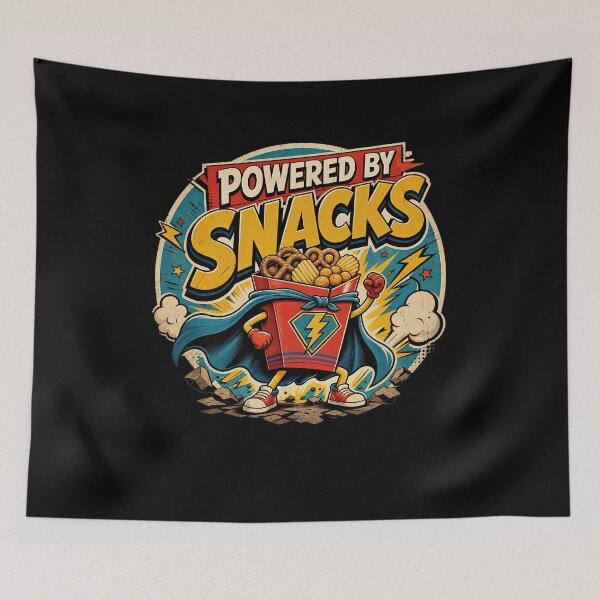 Item preview, Super Snack Hero designed and sold by FreshPixelArt.