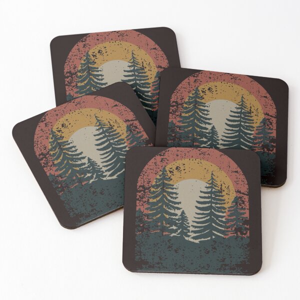 Item preview, Aged Vintage Outdoor Nature Sunset graphic designed and sold by BlueLineLAX.