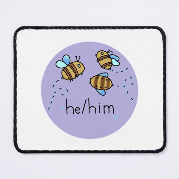 Item preview, He/Him Pronouns Bee designed and sold by 88cranes.