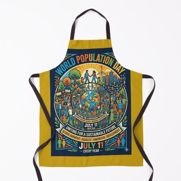 Item preview, World Population Day – Unity, Diversity & Sustainable Future | Global Awareness Design designed and sold by Wiley Doreen.