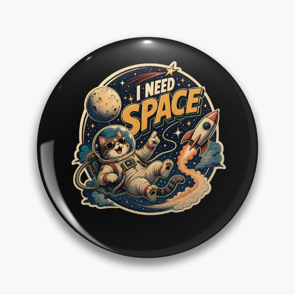 Artikelvorschau, Space Cat entworfen und verkauft von FreshPixelArt.