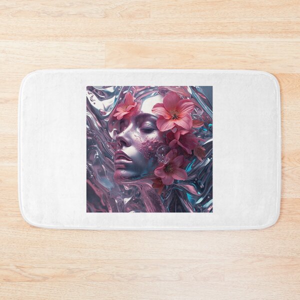 Item preview, ArtSurrealChromeFloral designed and sold by Artrendzs.
