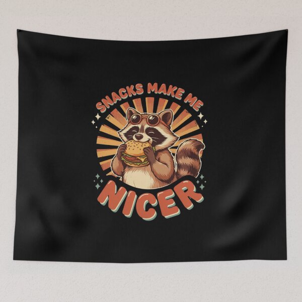 Item preview, Snacks Make Me Nicer designed and sold by Naitsebas.