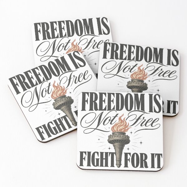Item preview, Freedom Is Not Free, Fight For It designed and sold by GrooveAndGlow.