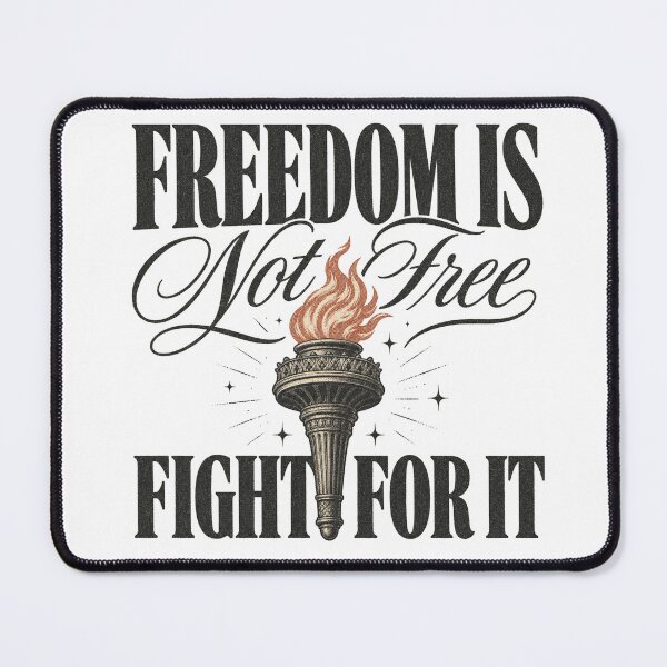 Item preview, Freedom Is Not Free, Fight For It designed and sold by GrooveAndGlow.