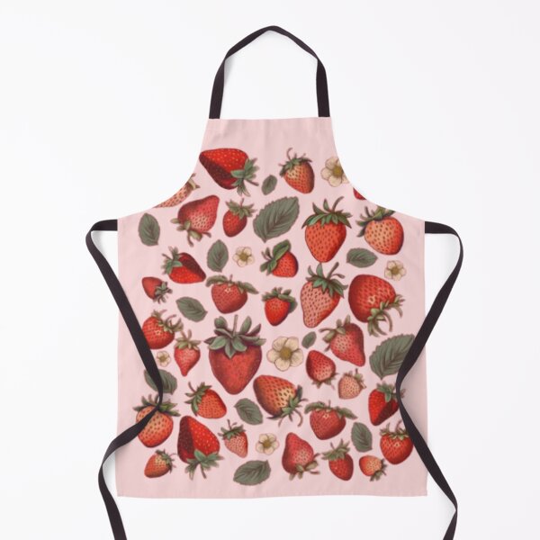 Item preview, Vintage Botanical Strawberry Garden Pattern designed and sold by RahniNM.