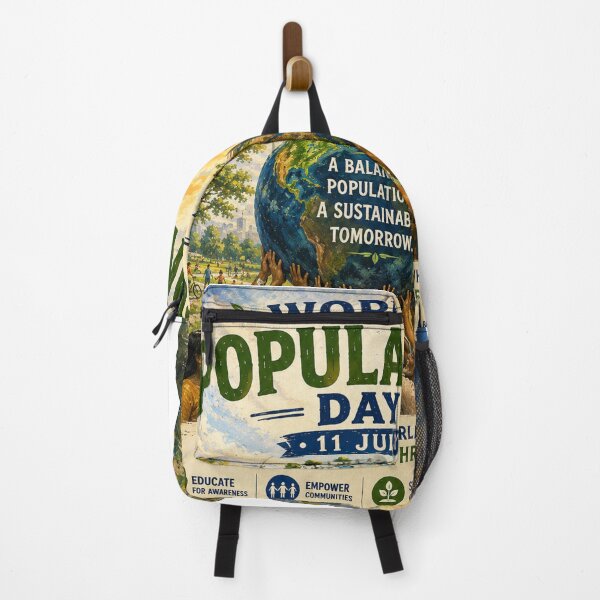 Item preview, World Population Day – Unity, Diversity & Sustainable Future | Global Awareness Design designed and sold by Wiley Doreen.