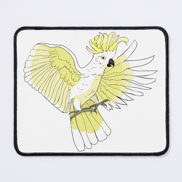 Item preview, Yellow Crested Cockatoo Parrot designed and sold by OrPolly.